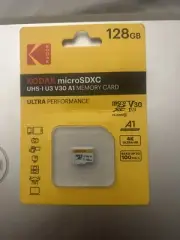 Kodak microSDXC UHS-I U3 V30 A1 Memory Card