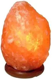 Himalayan Salt Lamp Crystal Rock Shape Natural Pink Salt Night Light Kit 2-3 kg