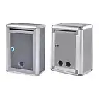Wall Lock Mailbox Large Capacity Metal Mailbox Mailbox with Lock