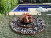 Custom Corten Steel Tree Rings/Circles (Made To Order)