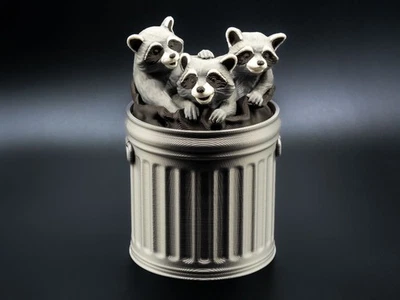 Raccoon Trash Can Commander Deck Box – Magic the Gathering - MTG - EDH