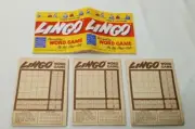 New Vintage Lingo Fascinating Word Game 1954 *It's The Pay-off* Family Fun