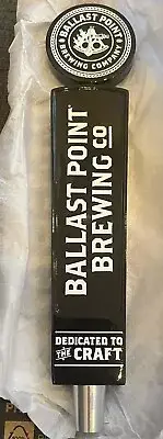 New In Box BALLAST POINT BREWING COMPANY BEER TAP HANDLE BLACK WHITE Generic