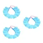 Set of 3 Waterproof Ear Protection Shampoo Child Shower Cap Infant Hat