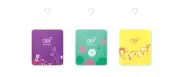 3 different flavour Godrej Aer Pocket Bathroom Fragrance packets - AIR FRESHNER