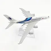 for Malaysia Airlines A380 Die-cast Airplane Model Toy 1:400 Scale 16cm