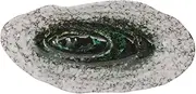 GANAZONO Butterfly Puddler for Garden,8.25 inches Outdoor Bee Watering Station with Mineral River Rock Lawn Decoration Ceramic Bowl Home Yard Garden
