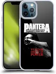 Head Case Designs Officially Licensed Pantera Vulgar Art Gel Case [Military Grade Protection] Compatible with Apple iPhone 12 Pro Max