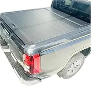 STIDPFZX Pickup Truck Retractable Aluminum Roller Lid Shutter Tonneau Cover Compatible for Triton L200 Strada Athlete 2024 GSR GLS