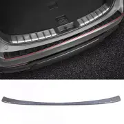 Black steel Rear Bumper Protector Guard Trim For Lexus NX 250 350h 450H 22-2024 (for: Lexus)