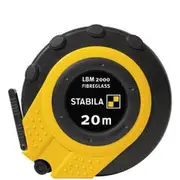 STABILA 20m x 13mm LBM 2000 Closed Case F/glass Tape Measure w/ Metric Scale Universal Hook 19654