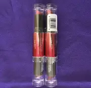 2x CoverGirl Blastflipstick Lip Duo Lipstick Blendable Stunner 810 Glimmer Leuer