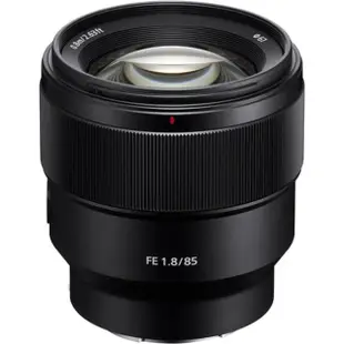 【SONY 索尼】FE 85mm F1.8 全片幅中距望遠定焦鏡頭(公司貨 SEL85F18)