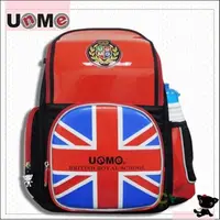 在飛比找momo購物網優惠-【UnMe】英國風人體工學後背書包 兒童書包(紅色/中高年級