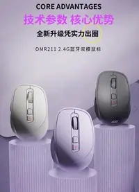 在飛比找Yahoo!奇摩拍賣優惠-新品系列:宏碁 Acer OMR211 限黑色 無線滑鼠 2