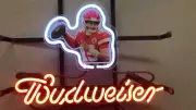 Kansas City Chiefs Mahomes Beer 14"x10" Neon Light Sign Lamp Champions Decor