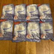 (Lot Of 8) Moisture Absorber Hanging Closet Dehumidifier Bag By VACPLUS