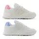 New Balance 574 休閒鞋 女鞋 IU穿搭款 麂皮 皮革 粉/藍【運動世界】WL5742BA-B/WL5742BC-B