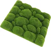 Outanaya Simulated Fake Moss Board Decorative Wall Panel for Home Decor Realistic Greenery Simulation Moss Background for Modern Pastoral Nordic Styles