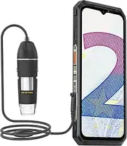 Ulefone uSmart C01 Digital Microscope 1000X Magnification for Ulefone Powerarmor 18/18T/Armor 16 Pro/Armor 13 Outdoor Handy with uSmart Extension Plug
