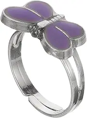 [BESPORTBLE] Color Changing Dragonfly Ring for Cute Jewelry for Adorable Temperature Responsive Design Unique Style Safe Epoxy Material