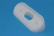 White 30° Angle Mount Bracket for Nest Hello Video Doorbell Wide Base