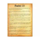 Psalm 137 Chapter Gold Bible Canvas Christian Wall Art Ready to