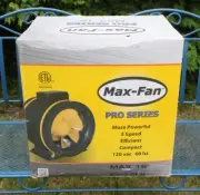 Can-Fan Max-Fan Max 16" Pro Series Hydroponic Ventilator, Yellow, 2343 CFM
