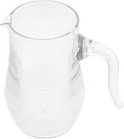 Generic Acrylic Wine Decanter with Transparent Scale Handle Elegant Liquor Dispenser for Hotels Restaurants Bars Enhances Easy to Clean Sturdy Design