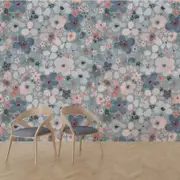 [Namly Design] Wall Paper - Floral Pattern