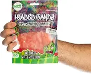 Wicked Watermelon Pre-Workout Gummy, Low Calories & Sugar Free, Zero Crash, Zero Bloating & Natural Caffeine, Gluten Free, Vegan, Halal, Kosher
