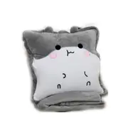Hamster Pattern Multifunctional Plush Blanket Square Pillow Quilt Office Car Pillow Cushion, Size: 40 x 40cm