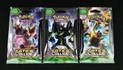 3 Factory-Sealed Pokémon TCG Sleeved Booster Packs (2016) - XY Fates Collide
