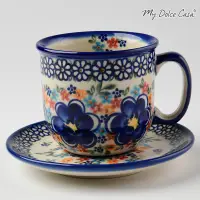 在飛比找蝦皮購物優惠-波蘭陶 Vena 春遊系列 咖啡杯盤組 馬克杯 點心盤 25