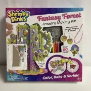 Shrinky Dinks Fantasy Forest Jewelry Making Kit New In Damaged Open Box