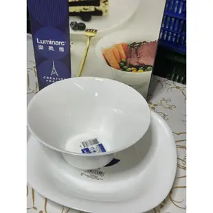 《五億本舖》法國樂美雅Luminarc 強化玻璃餐碗盤 盤子 玻璃餐盤 湯碗 餐盤