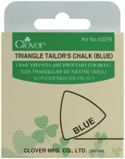 Clover Triangle Tailor's Chalk-Blue 432-B
