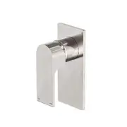 Nero Bianca Shower Mixer (Rectangle Plate) Trim Kits Only Brushed Nickel NR321511TBN