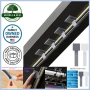 40Pcs Self-Adhesive Hook and Loop Cable Ties, Organize Cords at Home or Office