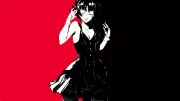 Anime girls video games jrpgs makoto niijima persona 5 playmat gaming mat