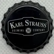 USA Plastic Lined Beer Crown Bottle Cap: Karl Strauss Brewing