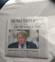 Trump Convicted Wall Street Journal 05/31/2024