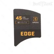 Minn Kota Edge 45 Top Cover Decal - 12 Volts - 5-Speed - Foot Control - 2265780