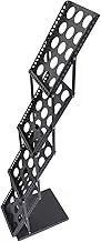 KICHOUSE Portable Display Rack Collapsible Shelves Exhibition Display Stand A4 Rack Magazine Stand