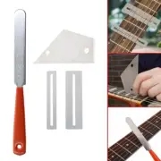 For Guitar Fret Crowning Luthier File Leveling Grinding Tool Guitar Repair Kits