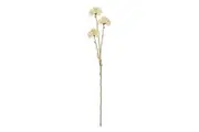 Hill Interiors Allium Spray Artificial Flower (Cream) (One Size)