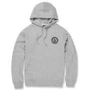 Volcom Men's True To This Pullover Hoodie Sweatshirt XX-Large Heather Gray