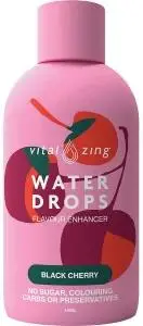 Vital Zing Water Drops Black Cherry 45ml