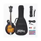 Washburn Americana Series, 8-String Mandolin, Right, Sunburst (M3EK-A)