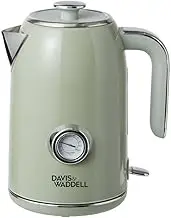 Davis & Waddell Manor Electric Kettle 1.7L - Green